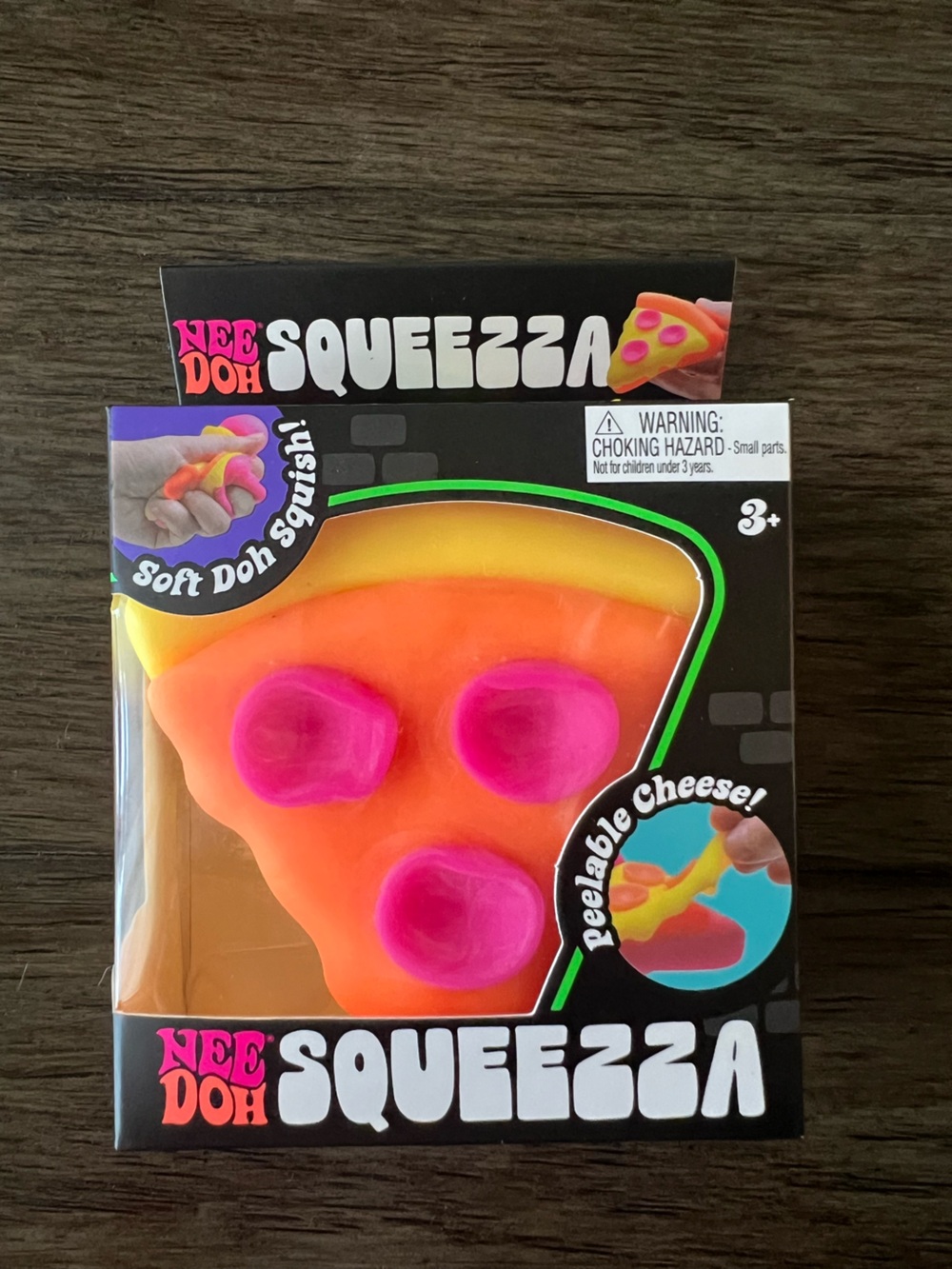AUTHENTIC Schylling NeeDoh -SQUEEZZA (yellow crust)